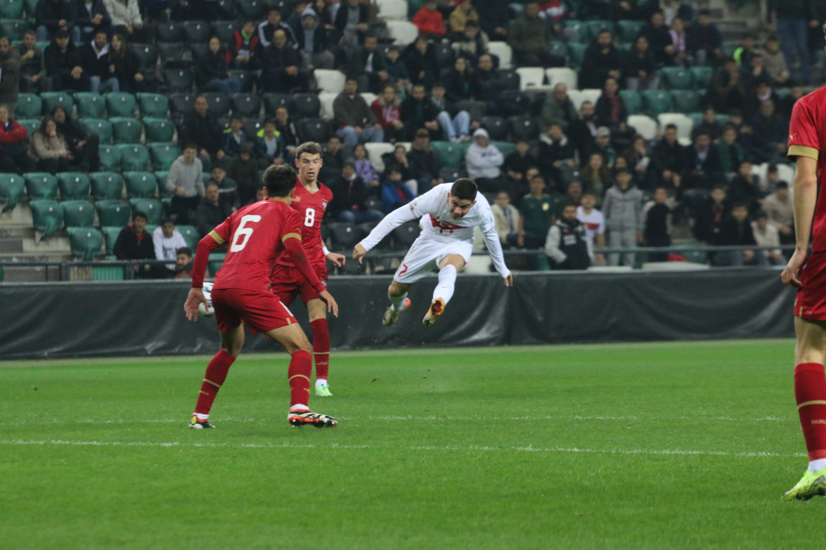 HAZIRLIK MAÇI: TÜRKİYE U21: 1 - SIRBİSTAN U21: 2