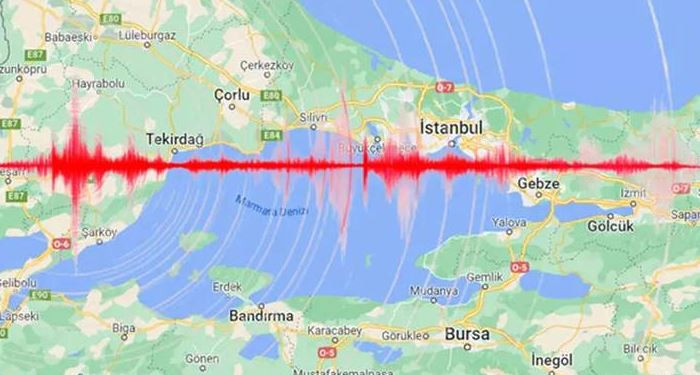  Kandilli Rasathanesi açıkladı: Marmara Deniz'inde deprem