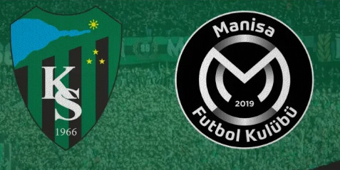 YİNE OLMADI YEŞİL SİYAHLILAR 2 HAFTA DA 6 PUAN KAYBETTİ KOCAELİSPOR 1  - MANİSA FK: 2