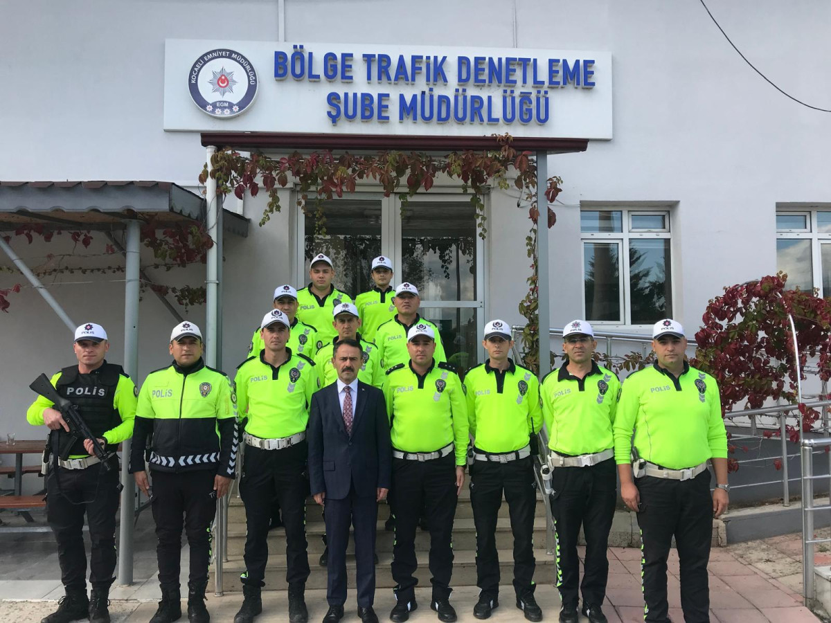 VALİ AKTAŞ TRAFİK DENETME ŞUBE MÜDÜRLÜĞÜ’NÜ ZİYARET ETTİ